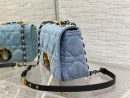 1:1 Replica Christian Dior Medium Dior Caro Bag Blue , For Women, Women’s Handbags 25.5cm/10in CD M9242WTJF_M928