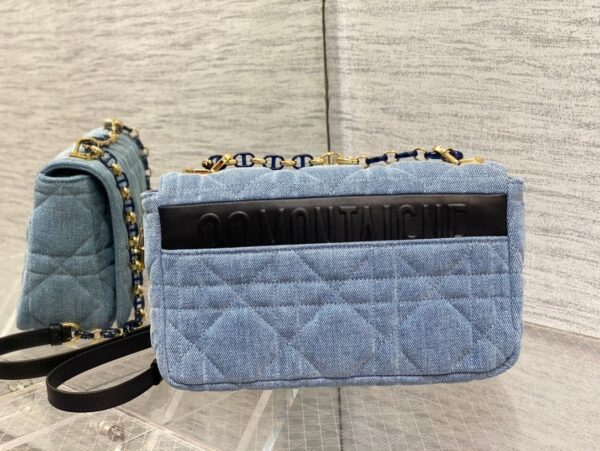 1:1 Replica Christian Dior Medium Dior Caro Bag Blue , For Women, Women’s Handbags 25.5cm/10in CD M9242WTJF_M928