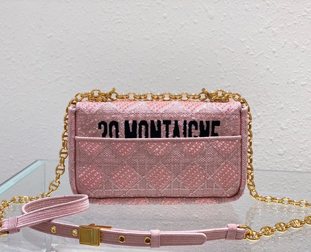 1:1 Replica Christian Dior Medium Dior Caro Bag Pink, For Women, Women’s Handbags 25.5cm/10in CD