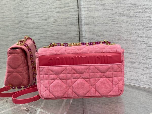 1:1 Replica Christian Dior Medium Dior Caro Bag Pink, For Women, Women’s Handbags 25.5cm/10in CD M9242WTJF_M929