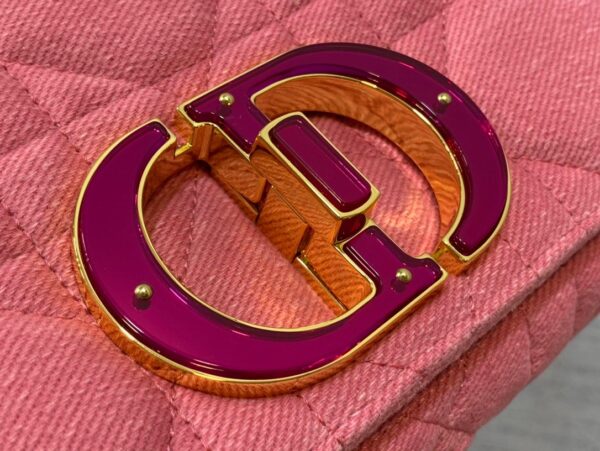 1:1 Replica Christian Dior Medium Dior Caro Bag Pink, For Women, Women’s Handbags 25.5cm/10in CD M9242WTJF_M929
