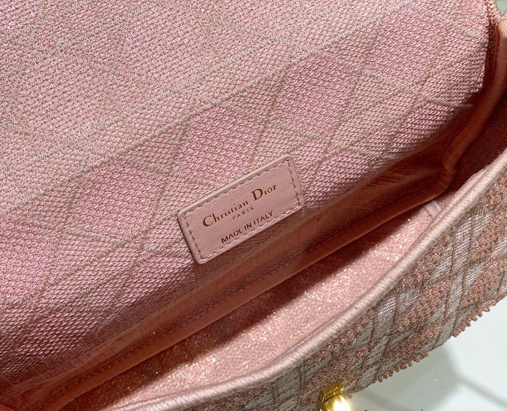 1:1 Replica Christian Dior Medium Dior Caro Bag Pink, For Women, Women’s Handbags 27.5cm/10.8in CD