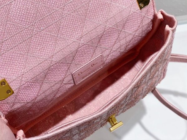 1:1 Replica Christian Dior Medium Dior Caro Bag Pink, For Women, Women’s Handbags 27.5cm/10.8in CD