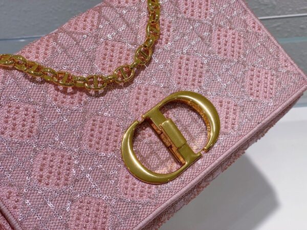1:1 Replica Christian Dior Medium Dior Caro Bag Pink, For Women, Women’s Handbags 27.5cm/10.8in CD