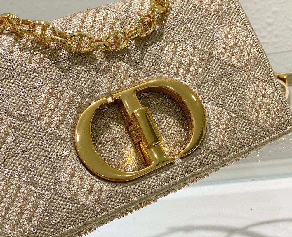 1:1 Replica Christian Dior Medium Dior Caro Bag Yellow, For Women, Women’s Handbags 25.5cm/10in CD