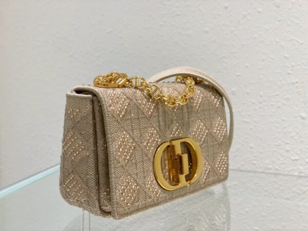 1:1 Replica Christian Dior Medium Dior Caro Bag Yellow, For Women, Women’s Handbags 25.5cm/10in CD