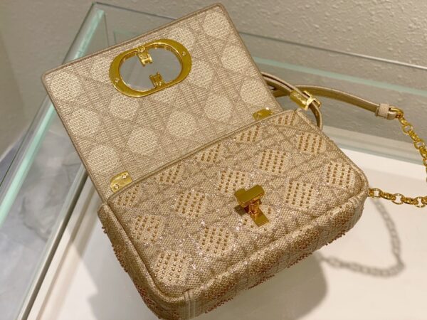 1:1 Replica Christian Dior Medium Dior Caro Bag Yellow, For Women, Women’s Handbags 25.5cm/10in CD