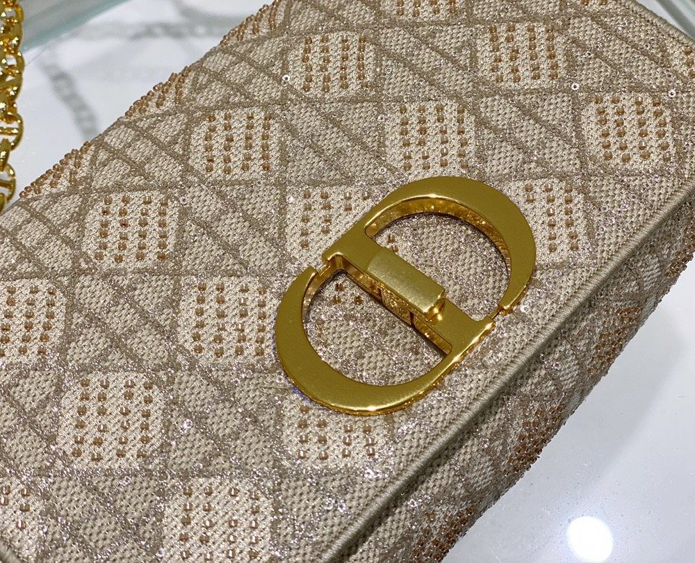 1:1 Replica Christian Dior Medium Dior Caro Bag Yellow, For Women, Women’s Handbags 27.5cm/10.8in CD