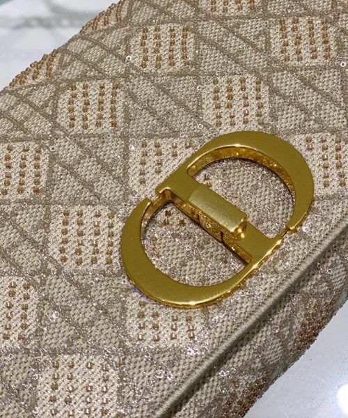 1:1 Replica Christian Dior Medium Dior Caro Bag Yellow, For Women, Women’s Handbags 27.5cm/10.8in CD