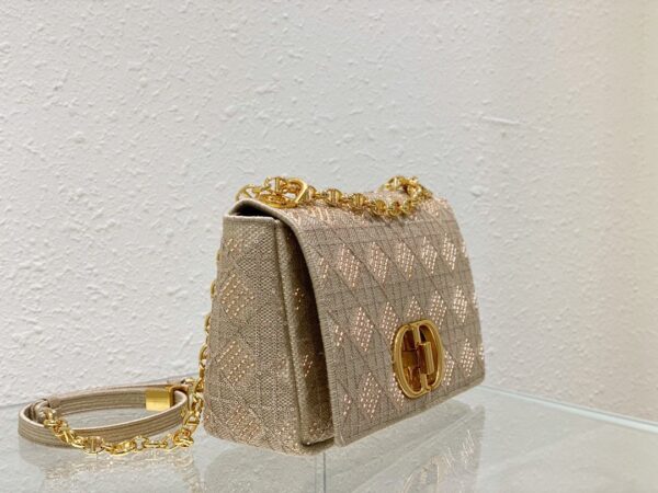 1:1 Replica Christian Dior Medium Dior Caro Bag Yellow, For Women, Women’s Handbags 27.5cm/10.8in CD