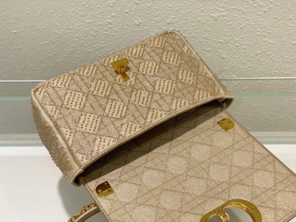 1:1 Replica Christian Dior Medium Dior Caro Bag Yellow, For Women, Women’s Handbags 27.5cm/10.8in CD