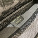 1:1 Replica Christian Dior Medium Dior Lady D-Lite Bag Blue and Black Mizza Embroidery, Blue and Black, For Women Women's Handbags, Crossbody Bags, 24cm CD M0565ORHM_M962
