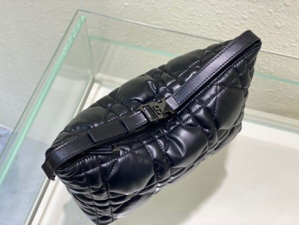 1:1 Replica Christian Dior Medium DiorTravel Nomad Pouch Black, For Women, Women’s Handbags 8.5in/22cm CD S5554BMIG_M900