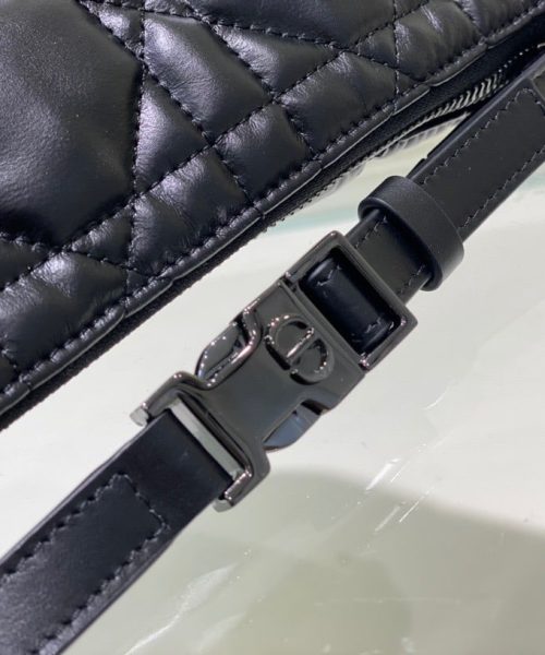 1:1 Replica Christian Dior Medium DiorTravel Nomad Pouch Black, For Women, Women’s Handbags 8.5in/22cm CD S5554BMIG_M900