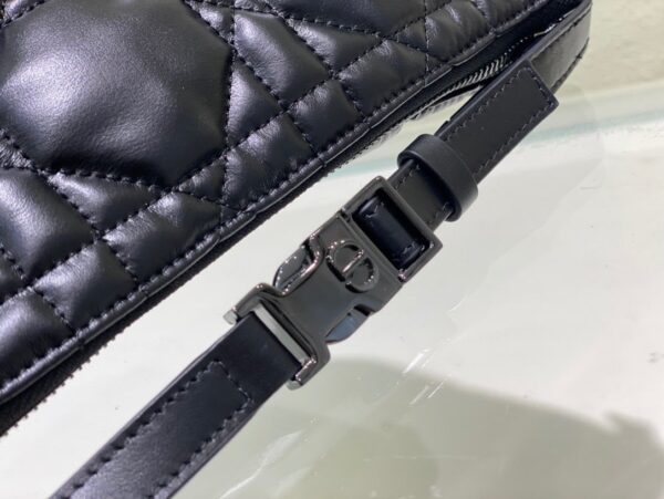 1:1 Replica Christian Dior Medium DiorTravel Nomad Pouch Black, For Women, Women’s Handbags 8.5in/22cm CD S5554BMIG_M900
