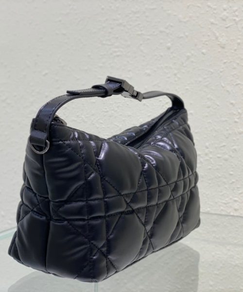 1:1 Replica Christian Dior Medium DiorTravel Nomad Pouch Black, For Women, Women’s Handbags 8.5in/22cm CD S5554BMIG_M900
