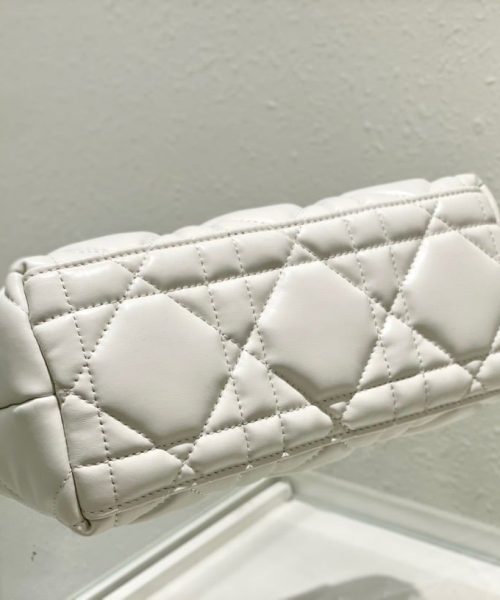 1:1 Replica Christian Dior Medium DiorTravel Nomad Pouch White, For Women, Women’s Handbags 8.5in/22cm CD S5554BMIG_M030