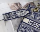 1:1 Replica Christian Dior Medium Lady D-Lite Bag Blue, For Women, Women’s Handbags 24cm/9.5in CD M0565ORGO_M928