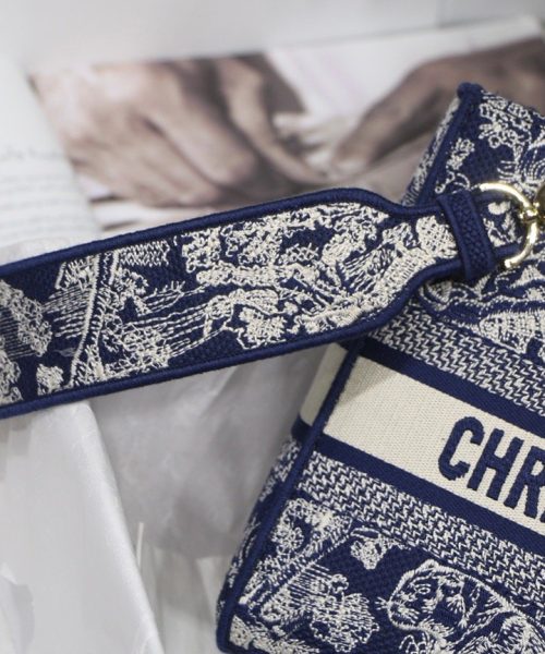 1:1 Replica Christian Dior Medium Lady D-Lite Bag Blue, For Women, Women’s Handbags 24cm/9.5in CD M0565ORGO_M928