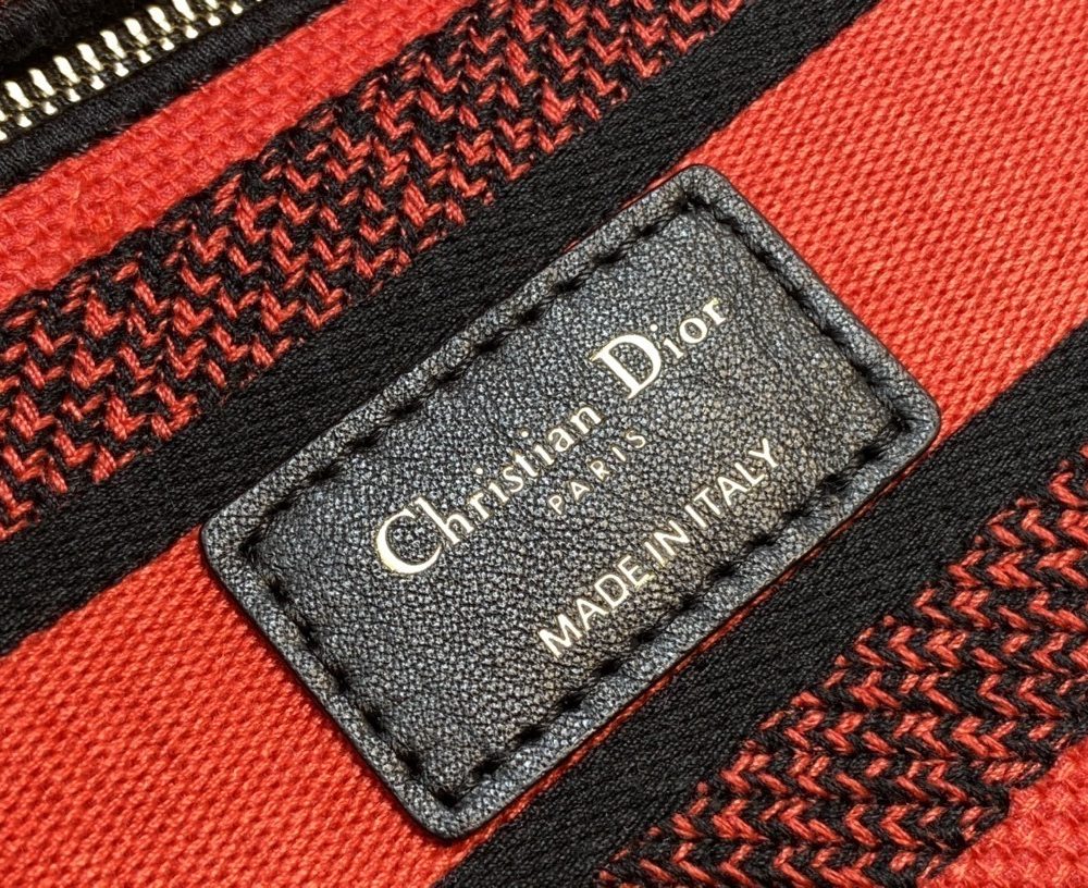 1:1 Replica Christian Dior Medium Lady D-Lite Bag D-Flower Pop Embroidery, Bright Pink Multicolor, For Women Women's Handbags, 24cm CD M0565OROO_M885