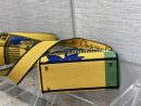 1:1 Replica Christian Dior Medium Lady D-Lite Bag D-Flower Pop Embroidery, Bright Yellow/Green, For Women Women's Handbags, 24cm CD M0565OROO_M886