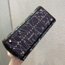 1:1 Replica Christian Dior Medium Lady D-Lite Bag Dior Constellation Embroidery, Blue, For Women Women's Handbags, Crossbody Bags, 24cm CD M0565ORHP_M928
