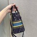 1:1 Replica Christian Dior Medium Lady D-Lite Bag Dior Constellation Embroidery, Blue, For Women Women's Handbags, Crossbody Bags, 24cm CD M0565ORHP_M928