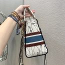 1:1 Replica Christian Dior Medium Lady D-Lite Bag Latte Multicolor Dior Constellation Embroidery, Latte, For Women Women's Handbags, Crossbody Bags, 24cm CD M0565ORHP_M941