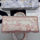 1:1 Replica Christian Dior Medium Lady D-Lite Bag Pink, For Women, Women’s Handbags 24cm/9.5in CD M0565OTDT_M912