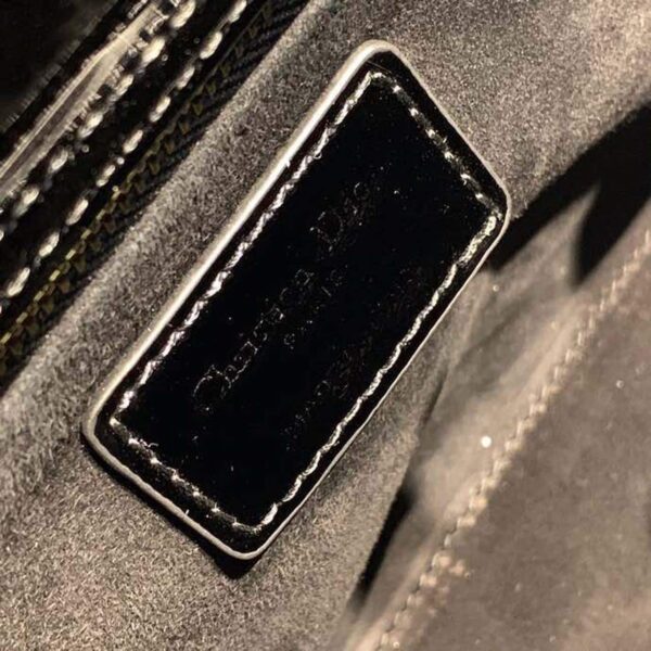 1:1 Replica Christian Dior Medium Lady Dior Bag Black Cannage For Women 9.5in/24cm CD M0565ONGE_M900