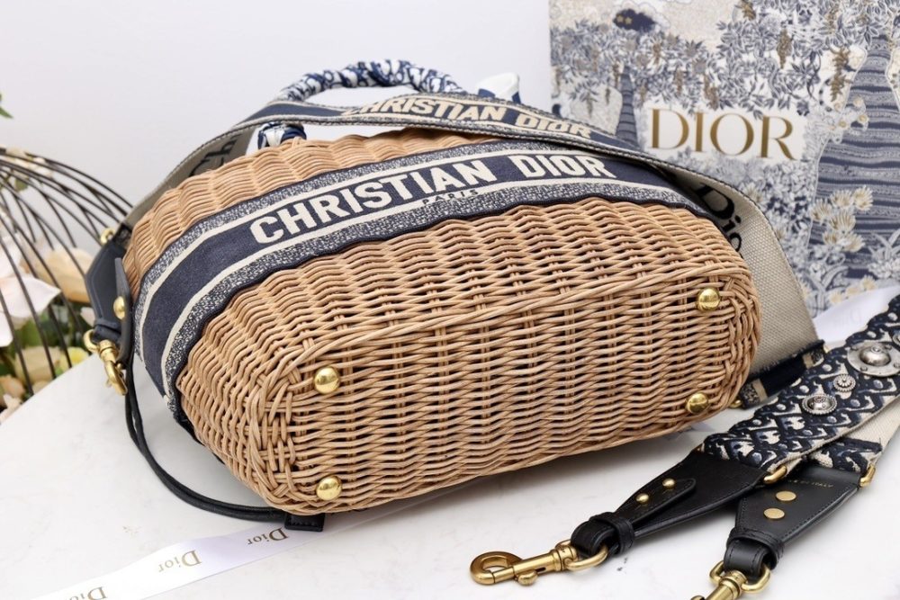 1:1 Replica Christian Dior Medium Lady Dior Bag Brown For Women 9.5in/24cm M0565CMVO_M808 - Image 6