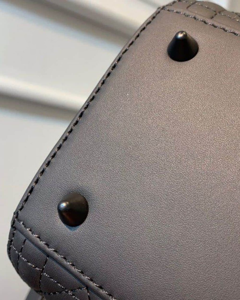 1:1 Replica Christian Dior Medium Lady Dior Bag Matte Hardware Black Ultramatte For Women 9.5in/24cm CD M0565SLOI_M989