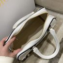 1:1 Replica Christian Dior Medium Vibe Zip Bowling Bag, White, For Men/Women Bowling Bags, 34cm CD M6202OOBR_M879