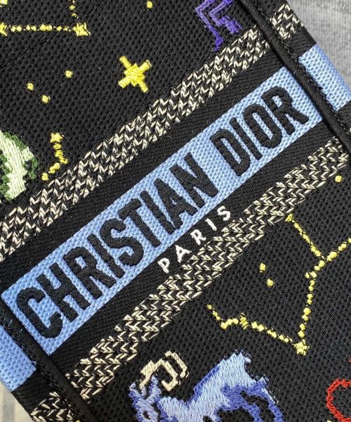 1:1 Replica Christian Dior Mimi Dior Book Tote Phone Bag Black, For Women, Women’s Handbags 7in/18cm CD