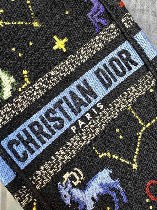1:1 Replica Christian Dior Mimi Dior Book Tote Phone Bag Black, For Women, Women’s Handbags 7in/18cm CD