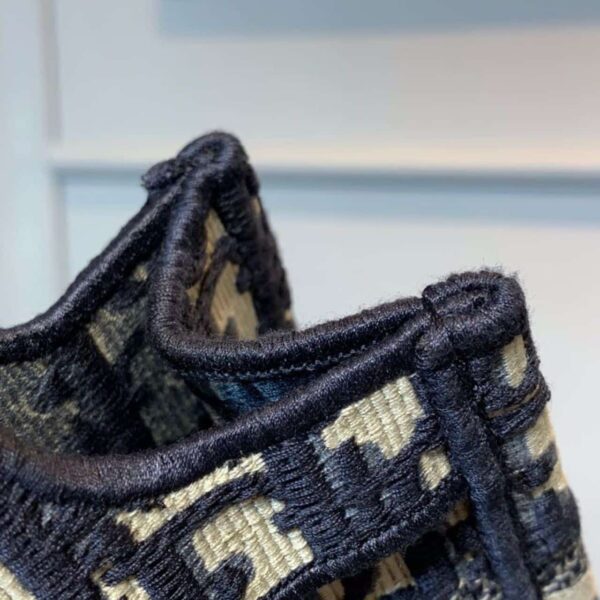 1:1 Replica Christian Dior Mini Dior Book Tote Bag Blue By Maria Grazia Chiuri For Women 9in/23cm CD S5475ZRIW_M928