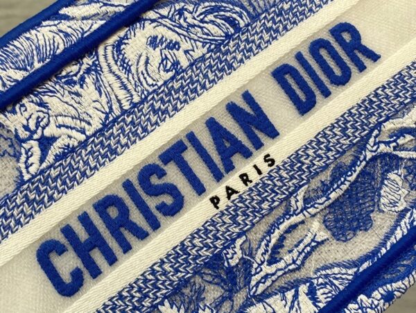 1:1 Replica Christian Dior Mini Dior Book Tote Blue, For Women Women’s Handbags 9in/23cm CD