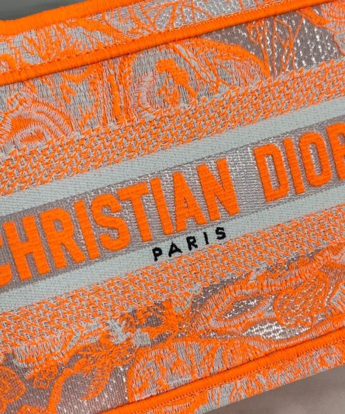 1:1 Replica Christian Dior Mini Dior Book Tote Orange For Women, Women’s Handbags 9in/23cm CD S5475ZRVJ_M057