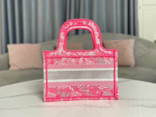 1:1 Replica Christian Dior Mini Dior Book Tote Pink, For Women, Women’s Handbags 9in/23cm CD S5475ZRVJ_M956