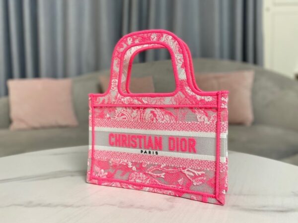 1:1 Replica Christian Dior Mini Dior Book Tote Pink, For Women, Women’s Handbags 9in/23cm CD S5475ZRVJ_M956