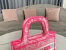 1:1 Replica Christian Dior Mini Dior Book Tote Pink, For Women, Women’s Handbags 9in/23cm CD S5475ZRVJ_M956