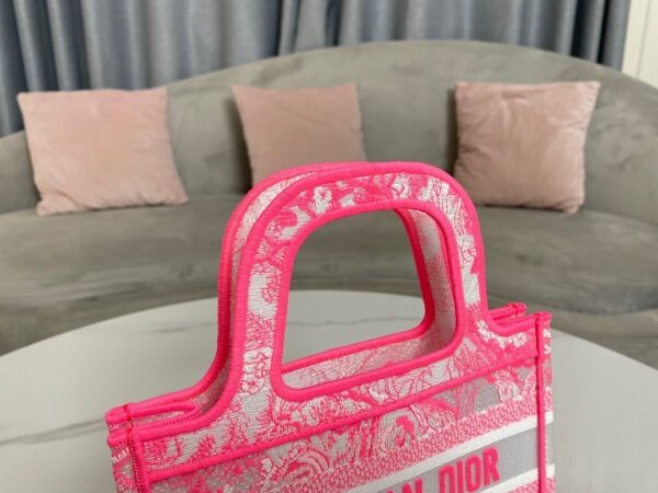 1:1 Replica Christian Dior Mini Dior Book Tote Pink, For Women, Women’s Handbags 9in/23cm CD S5475ZRVJ_M956