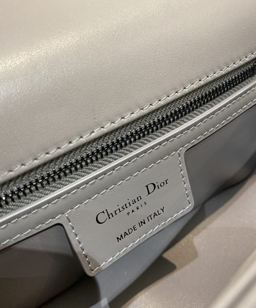 1:1 Replica Christian Dior Mini Dior Caro Bag Gray Padded Macrocannage, Gray, For Women Women’s Handbags, Crossbody Bags, 20cm CD