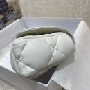 1:1 Replica Christian Dior Mini Dior Caro Bag Latte Matte Padded Macrocannage, Latte White, For Women Women’s Handbags, Crossbody Bags, 20cm CD