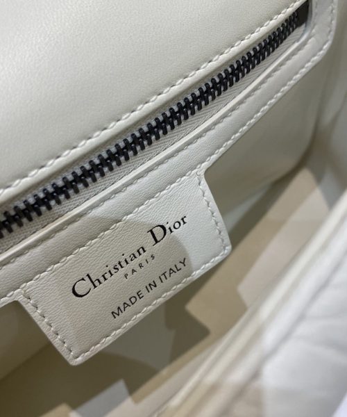 1:1 Replica Christian Dior Mini Dior Caro Bag Latte Matte Padded Macrocannage, Latte White, For Women Women’s Handbags, Crossbody Bags, 20cm CD