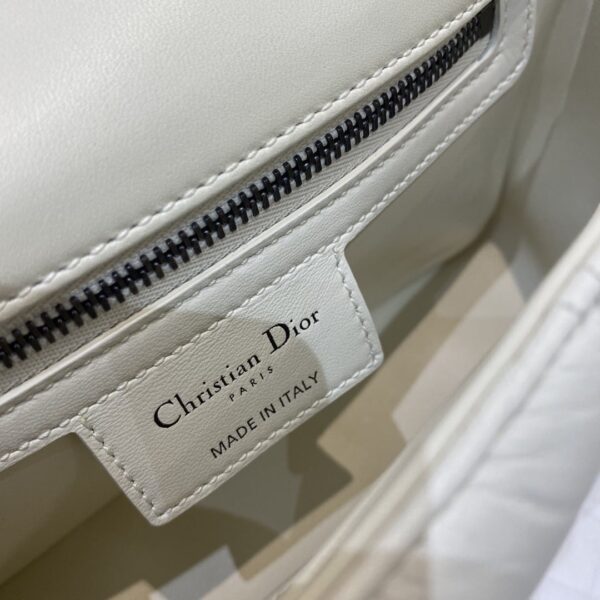 1:1 Replica Christian Dior Mini Dior Caro Bag Latte Matte Padded Macrocannage, Latte White, For Women Women’s Handbags, Crossbody Bags, 20cm CD