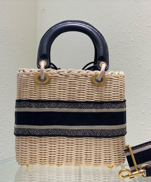 1:1 Replica Christian Dior Mini Lady Dior Bag Black, For Women, Women’s Handbags 17cm/6.5in CD M0505CMVO_M808