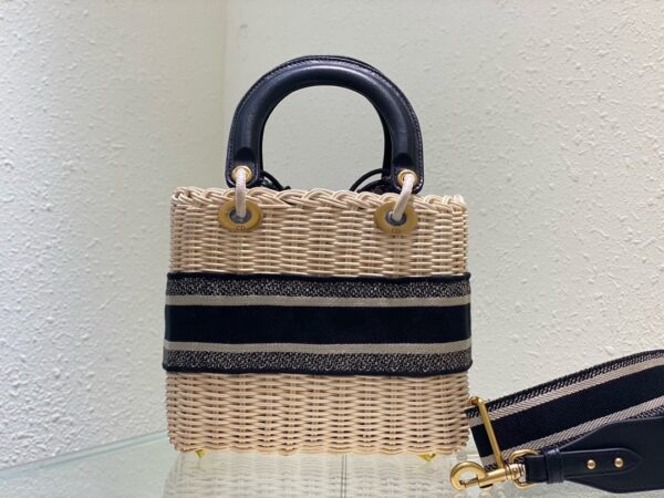 1:1 Replica Christian Dior Mini Lady Dior Bag Black, For Women, Women’s Handbags 17cm/6.5in CD M0505CMVO_M808