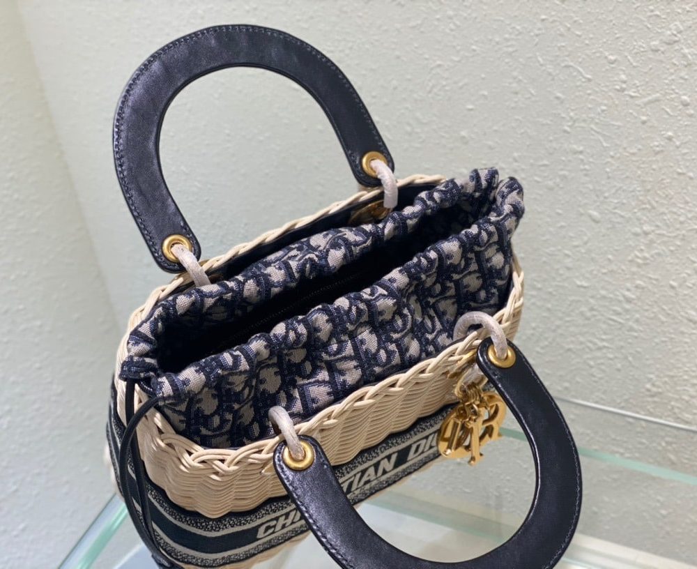 1:1 Replica Christian Dior Mini Lady Dior Bag Black, For Women, Women’s Handbags 17cm/6.5in CD M0505CMVO_M808