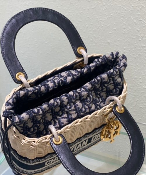 1:1 Replica Christian Dior Mini Lady Dior Bag Black, For Women, Women’s Handbags 17cm/6.5in CD M0505CMVO_M808